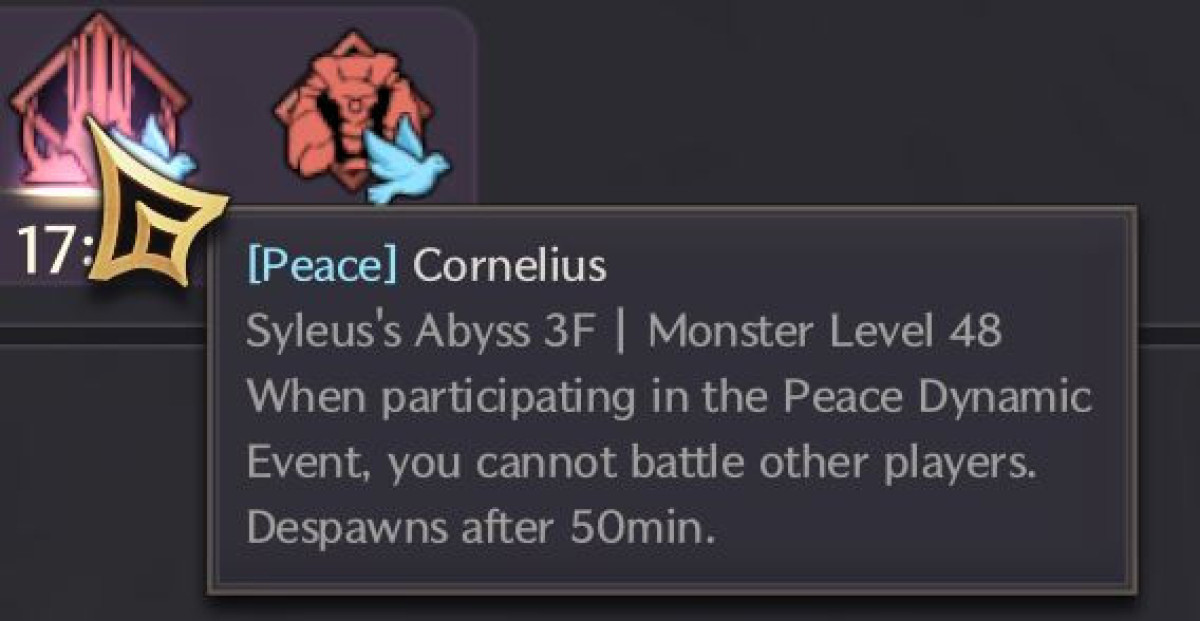 Cornelius boss Event in Throne and Liberty