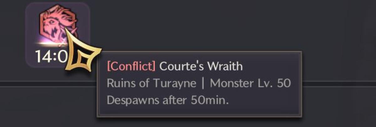 Courte's Wraith Event Tevent Archboss - Throne and Liberty