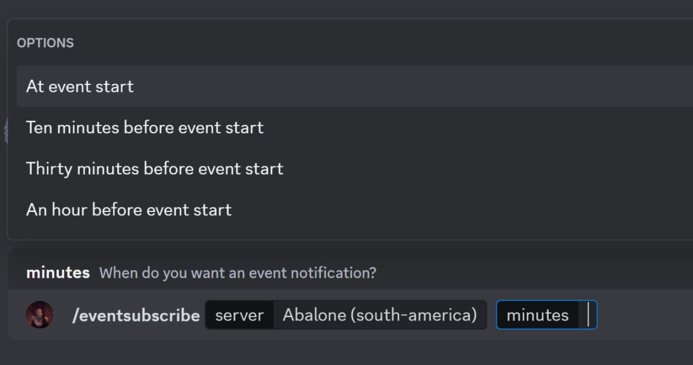 Discord Event Subscribe Options for Throne and Liberty