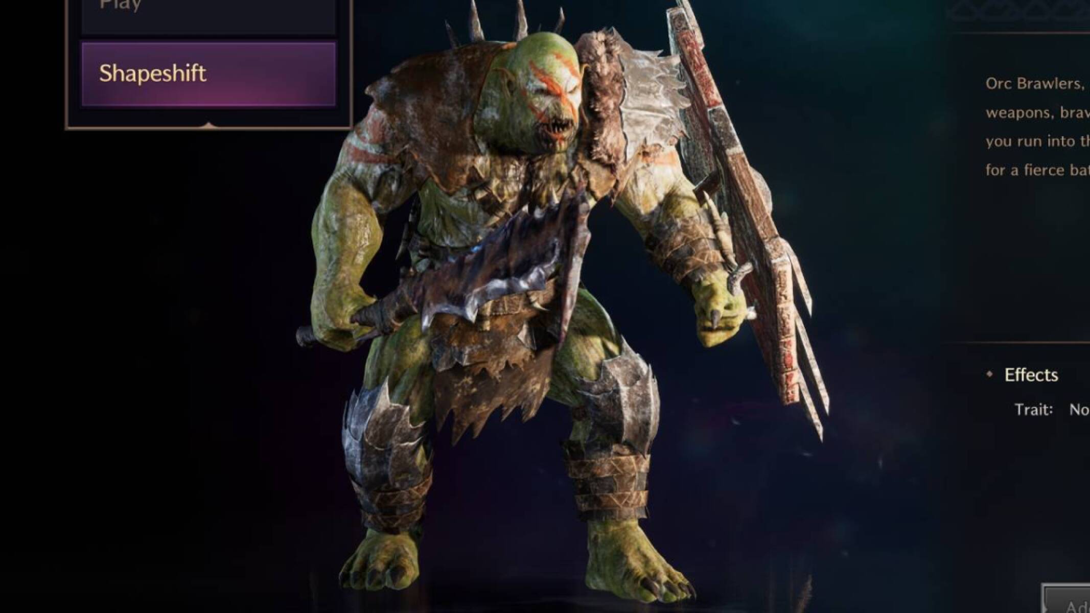 Orc Brawler Morph in Throne &amp; Liberty